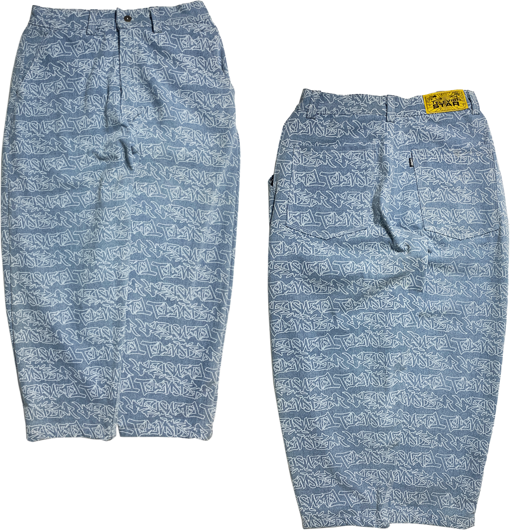 TAGG DENIM PANT - LIGHT BLUE