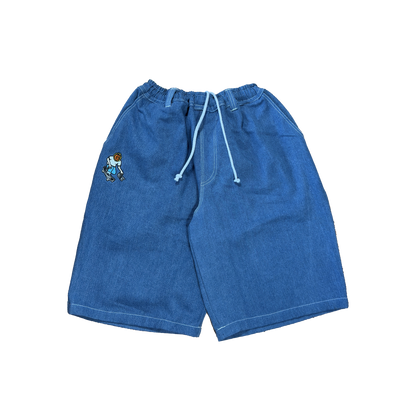 SUNNY FILMER DENIM SHORT - OCEAN BLUE