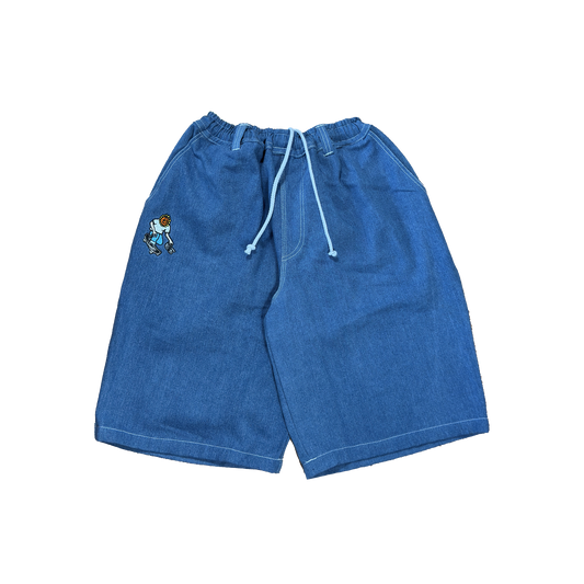 SUNNY FILMER DENIM SHORT - OCEAN BLUE