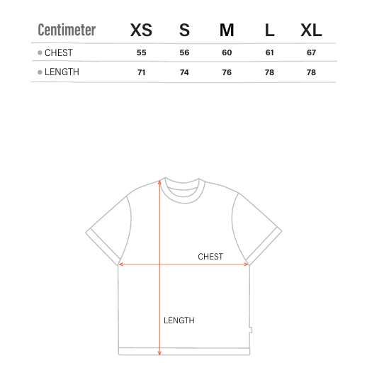 LOGO GLYPH TEE - WHITE