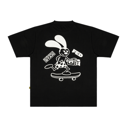 TVSTAR x FED TEE - BLACK