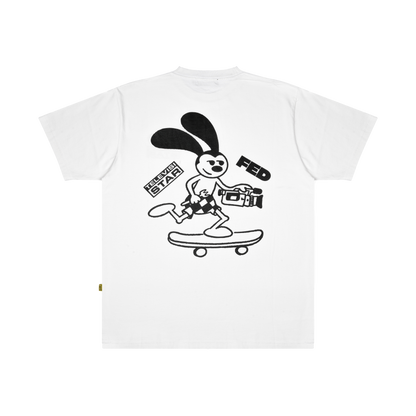 TVSTAR x FED TEE - WHITE