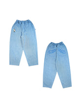 Load image into Gallery viewer, CUPID VX BAGGY PANTS (LIGHT BLUE)
