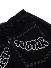 Load image into Gallery viewer, CUPID VX BAGGY PANTS (BLACK)
