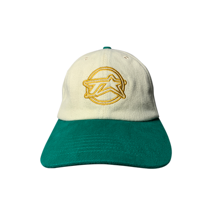 POLO HAT - BEIGE/GREEN