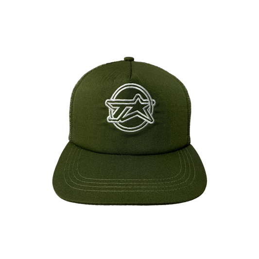 TVSTAR TRUCKER HAT - OLIVE