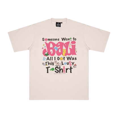 TVSTAR x HR LOUSY TEE - WHITE