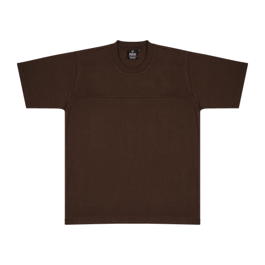 TVSTAR x HR YIN YANG TEE - BROWN