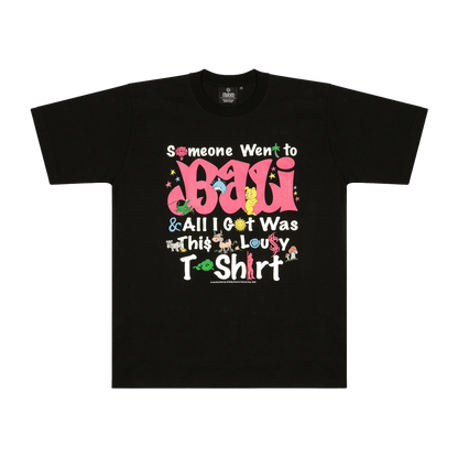 TVSTAR x HR LOUSY TEE - BLACK