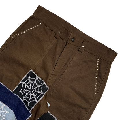 TVSTAR x BURU REWORKED PANT - BROWN