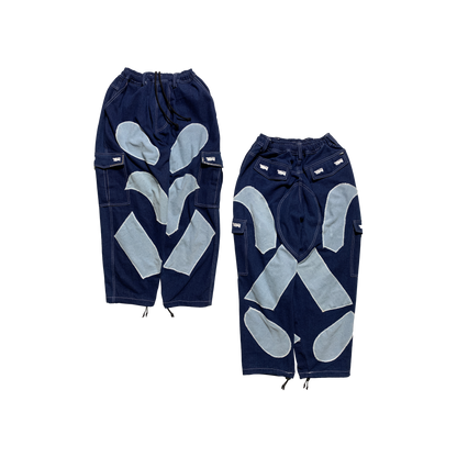 TVSTAR x BURU REWORKED VX1 CARGO PANT -  NAVY