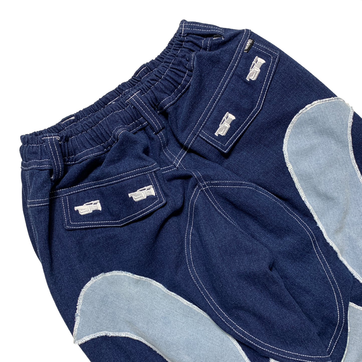 TVSTAR x BURU REWORKED VX1 CARGO PANT -  NAVY