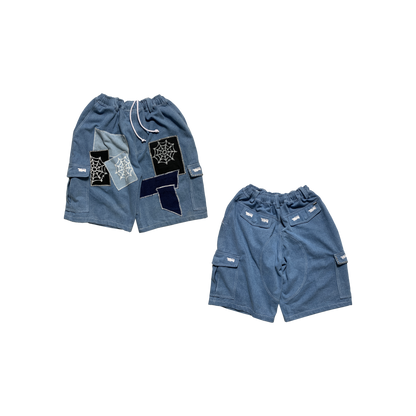 TVSTAR x BURU REWORKED VX1 CARGO SHORT - LIGHT BLUE