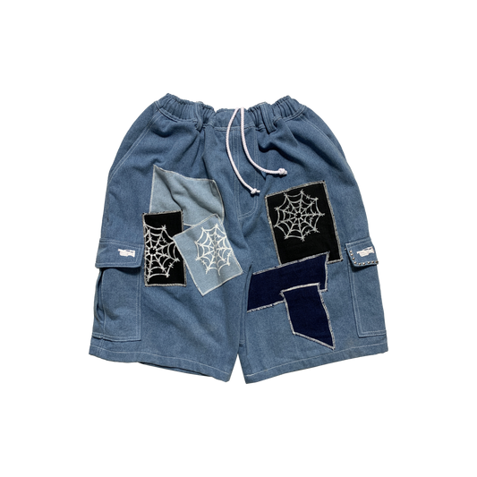 TVSTAR x BURU REWORKED VX1 CARGO SHORT - LIGHT BLUE