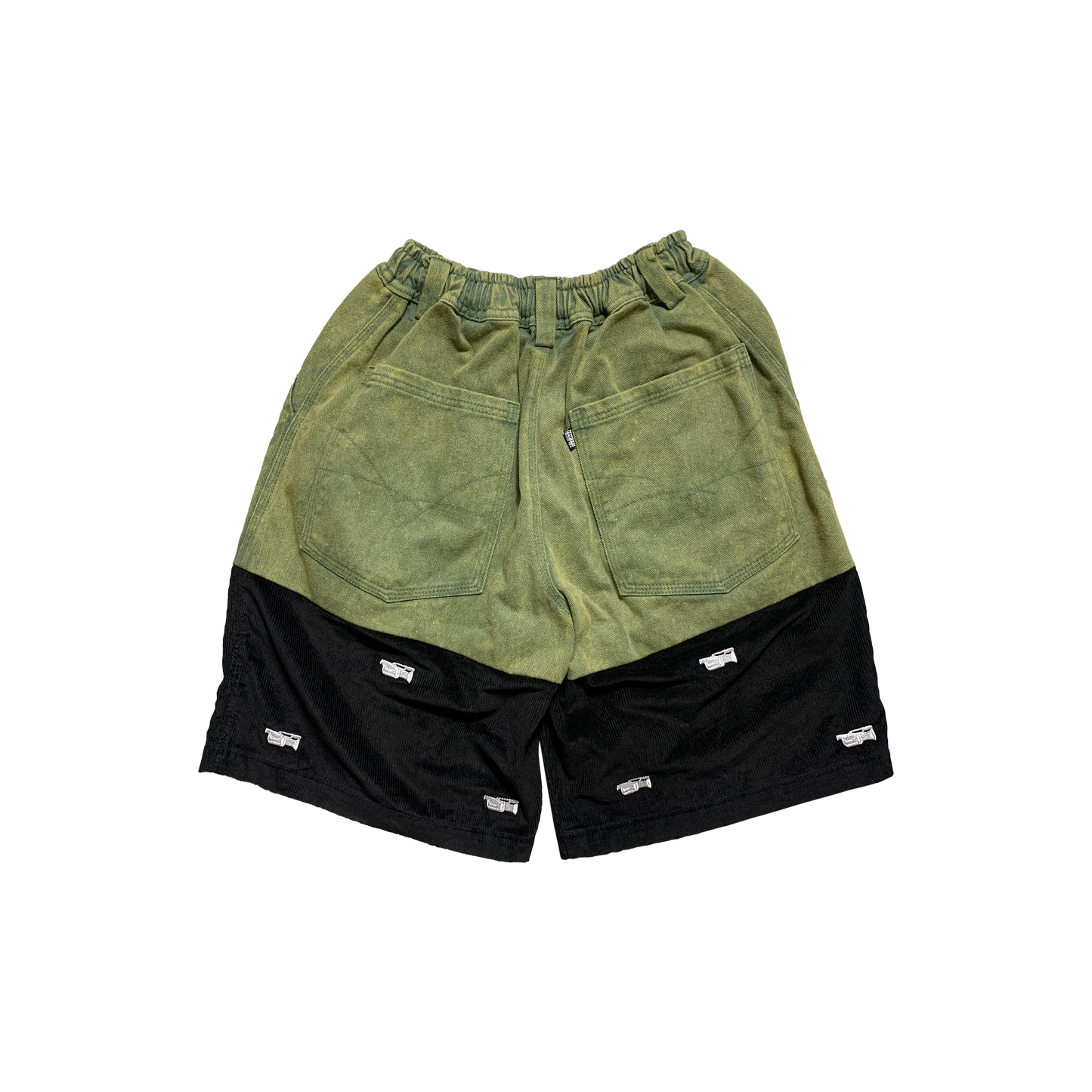 TVSTAR x BURU REWORKED SF/24VX SHORT - GREEN/BLACK