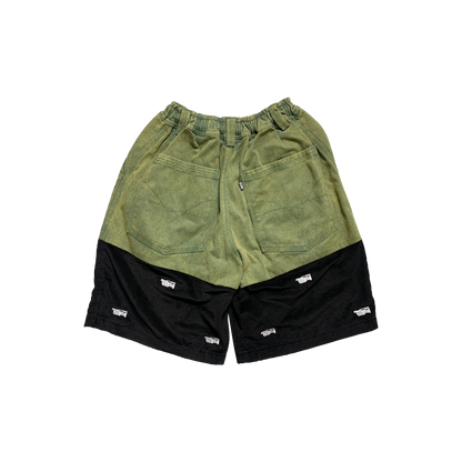 TVSTAR x BURU REWORKED SF/24VX SHORT - GREEN/BLACK